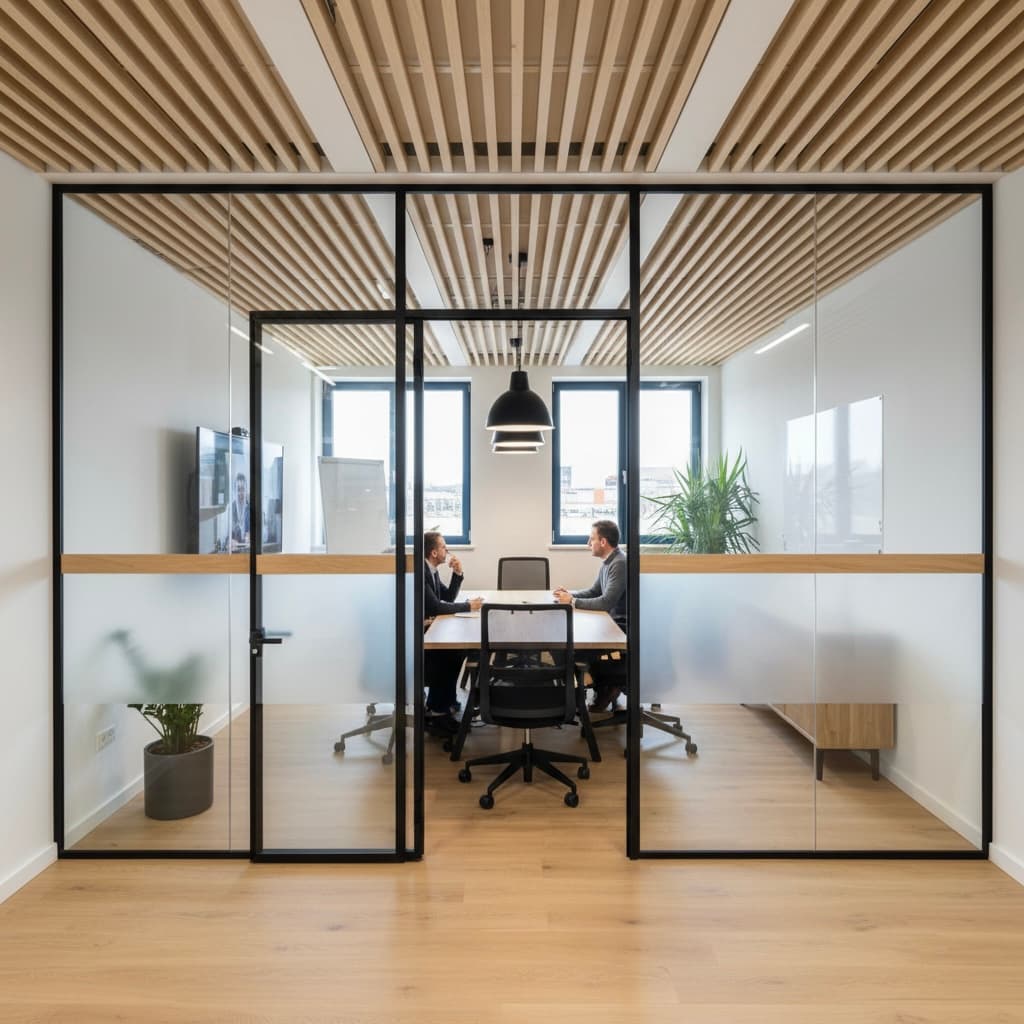 Sala riunioni 4 posti per meeting ristretti - Altrove Coworking Viareggio